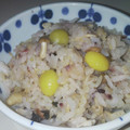 モクメガ's cooksnap of when they made 永谷園で♪きのことぎんなんの炊き込みご飯.