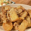 abeman☆'s cooksnap of when they made 里芋と豚肉の味噌炒め.
