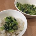 miharu's cooksnap of when they made 小松菜のよごし.