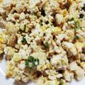 クックZ0LTKT☆'s cooksnap of when they made 超ヘルシー♪豆腐と鳥むねひき肉の卵炒め煮.