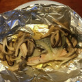 パステルブルー's cooksnap of when they made 鮭ときのこのホイル焼き.