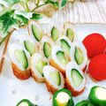 Satoco❋'s cooksnap of when they made キュウリちくわ焼き★.