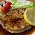 レディー・ババア's cooksnap of when they made メカジキのステーキバルサミコソース.