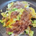 KAORU4649's cooksnap of when they made 白菜お好み焼き　ガッテン.