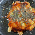 KAORU4649's cooksnap of when they made キャベツより美味しい！白菜のお好み焼き☆.