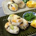 きっかママ's cooksnap of when they made 枝豆　塩昆布　チーズのおにぎり♡.