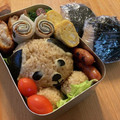 kzkhnm's cooksnap of when they made 簡単☆　犬　おにぎり　ハコイヌ弁当♪.