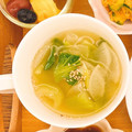 のんちごはん♡'s cooksnap of when they made 大根と青梗菜の簡単☆中華風スープ.