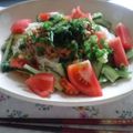 midoma_rin's cooksnap of when they made トマトと納豆のぶっかけそうめん.