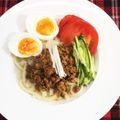 horseland's cooksnap of when they made 簡単肉味噌で＾＾ジャージャー麺.