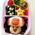 サイチョン's cooksnap of when they made スーパーマリオ＊キノピオ弁当.