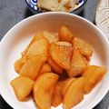 himeKK's cooksnap of when they made 米のとぎ汁で茹でた味しみ大根.