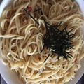 クック2H9MD0☆'s cooksnap of when they made お吸い物の素でワンポット和風パスタ.