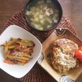 ふか谷's cooksnap of when they made きんぴらごぼうリメイク☆豆腐ハンバーグ.