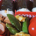 ｅｋ４'s cooksnap of when they made ☆お弁当に！すぐできる！オクラの卵とじ☆.