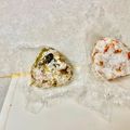 komutatata's cooksnap of when they made 高菜とゴマと鰹節のおにぎり.