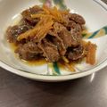 クックN1PP21☆'s cooksnap of when they made 絶品！生姜と牛肉のしぐれ煮.
