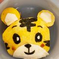 チャコ●오●ぱん's cooksnap of when they made キャラ弁＊しまじろうのオムライス.