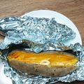 NAOばあさん's cooksnap of when they made ポイントは焼き方＊さつま芋の塩バター＊.