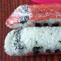 ★☆ちかひめ☆★'s cooksnap of when they made スティックおにぎり☆キャラ弁・新幹線。.