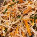 おちょぼっくる's cooksnap of when they made レンジだけで！もやしピーマン人参ナムル.