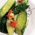 achiebon's cooksnap of when they made 大量消費☆白ごま香る胡瓜の中華風漬物.