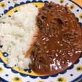 kokko37's cooksnap of when they made トマトジュースで簡単！ハヤシライス.