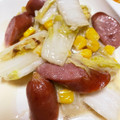 ちゃんこまんさん's cooksnap of when they made ♡白菜と玉ねぎとウインナーのマヨ炒め♡.