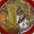 ピーナッツ子♪'s cooksnap of when they made いつでも手軽に♪具だくさん春雨スープ.