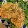 ピーナッツ子♪'s cooksnap of when they made 大豆ミートの油淋鶏風.