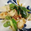 あんこだよ。's cooksnap of when they made 油揚げと九条ねぎのめんつゆ和え.