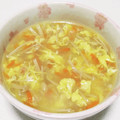 もぐ・ω・くま's cooksnap of when they made たまごふわとろ♪えのきのスープ.
