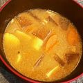 ajyuly's cooksnap of when they made 具だくさん☆ねこぶだしで豚汁.