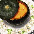 ともこキッチン's cooksnap of when they made まるごとかぼちゃのベイクドチーズケーキ.