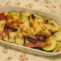 youtapapa's cooksnap of when they made トマトとズッキーニのチーズ焼き.