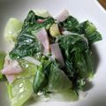 ててくっく's cooksnap of when they made チンゲン菜と生ハムのマヨサラダ.