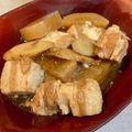 ☆はあ☆'s cooksnap of when they made ごぼうとﾄﾛﾄﾛ豚バラブロック肉の甘辛煮.