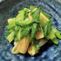 ぷらむ♪'s cooksnap of when they made わけぎと油揚げのぬた（酢味噌和え）.
