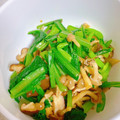 プー♡'s cooksnap of when they made 小松菜ときのこの☆からしポン酢和え.