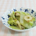 umemodoki's cooksnap of when they made 材料3つ簡単副菜♪白菜と竹輪のさっと煮.