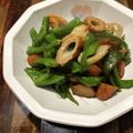 栗丸うさぎ's cooksnap of when they made 【納豆のタレ】練り物とピーマンの炒め物.