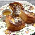 きっかママ's cooksnap of when they made レンジで簡単♡我が家のフレンチトースト♬.