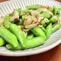 Superlittleboo's cooksnap of when they made 簡単！スナップエンドウとベーコンの炒め物.