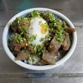 ebipeco's cooksnap of when they made 圧力なしで！トロトロすじこんのぼっかけ丼.