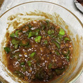 冷蔵庫レスキュー隊's cooksnap of when they made ご飯に乗せて【ししとう味噌】.