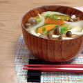 Yukiまむ's cooksnap of when they made 南瓜としめじの味噌汁.