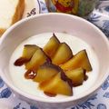☆あいちゃん's cooksnap of when they made 黒蜜◎さつまいも◎ヨーグルト.