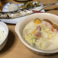 アラフィフ新米主婦♪'s cooksnap of when they made 簡単　白菜と野菜たっぷりミルクスープ.