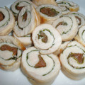 yococoo's cooksnap of when they made 梅と大葉をささみDEくるくるー巻き.