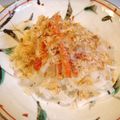 るちあママ's cooksnap of when they made あるもので♪新たまねぎとカニカマのサラダ.